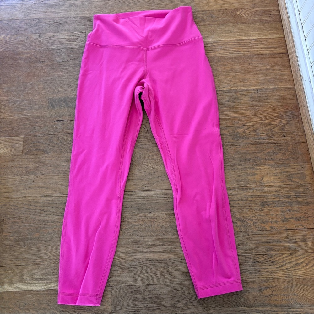 Lululemon Align High Rise Legging Sonic Pink 24” Size 8